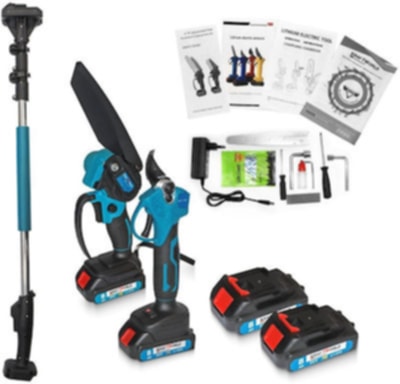 3IN1 POWER TOOLS 1 ΚΟΝΤΑΡΙ 1 ΨΑΛΙΔΗ 1 ΔΕΝΤΡΟΚΟΠΤΙΚΟ ΚΛΑΔΕΥΤΙΚΟ 6 ΙΝΤΖΩΝ 2 ΜΠΑΤΑΡΙΕΣ ΚΑΙ ΦΟΡΤΙΣΤΗΣ