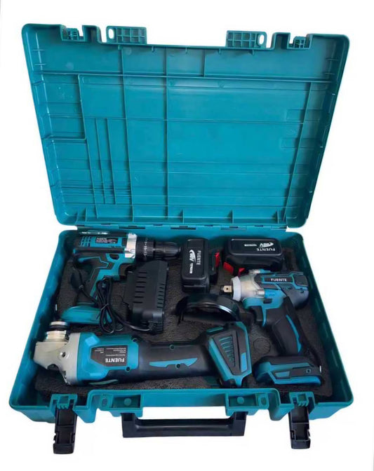 BISUTIME COMBI KIT 3 εργαλεία 2 μπαταρίες λιθίου 68 βολτ 6 αμπέρ φορτιστής και βαλίτσα αποθήκευσης!!!