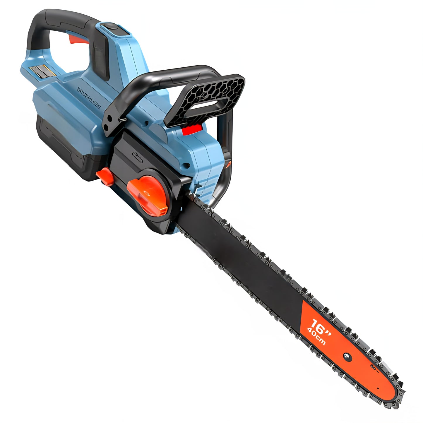 KRAFTPRO ΑΛΥΣΟΠΡΙΟΝΟ ΜΕ 2 ΜΠΑΤΑΡΙΕΣ ΜΕ ΛΑΜΑ 16" ΙΝΤΖΩΝ 40cm ΚΑΙ ΔΙΠΛΟΣ ΦΟΡΤΙΣΤΗΣ ΑΥΤΟΜΑΤΗ ΛΙΠΑΝΣΗ