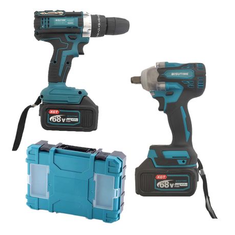 BS TIME 2 PIECES IMPACT DRILL AND IMPACT WRENCH