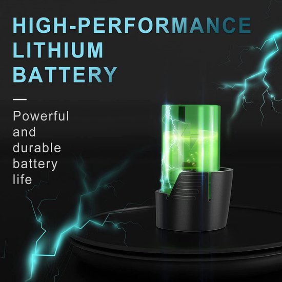 DEUTSCHE STAHL 2 PIECES IMPACT DRILL 2 BATTERIES