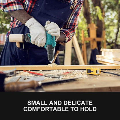 DEUTSCHE STAHL 2 PIECES IMPACT DRILL 2 BATTERIES