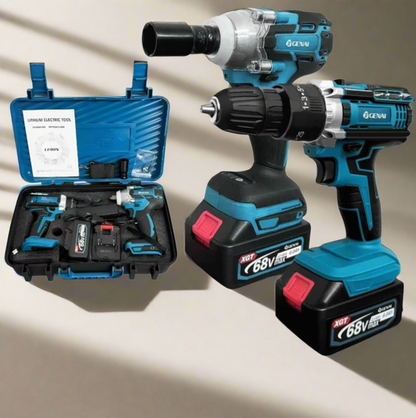 BS TIME 2 PIECES IMPACT DRILL AND IMPACT WRENCH