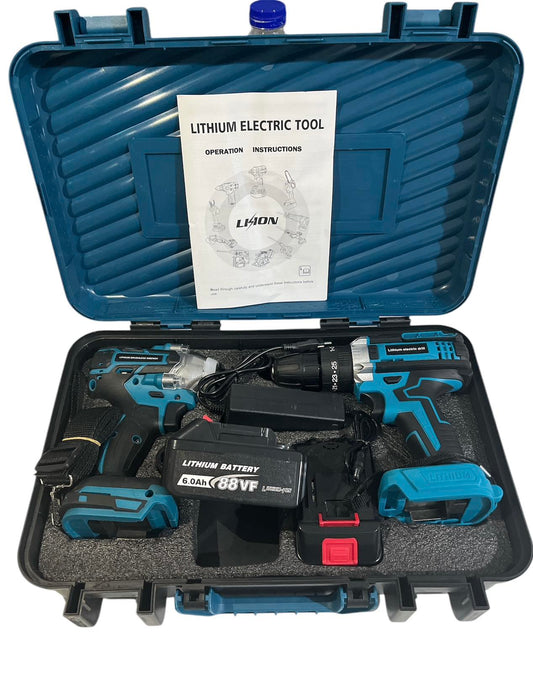 BS TIME 2 PIECES IMPACT DRILL AND IMPACT WRENCH