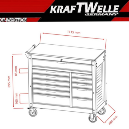 KRAFTWELLE JUMPO XXXL ΜΕ 13 ΣΥΡΤΑΡΙΑ ΤΑ 10 ΓΕΜΑΤΑ ΜΕ ΕΡΓΑΛΕΙΑ