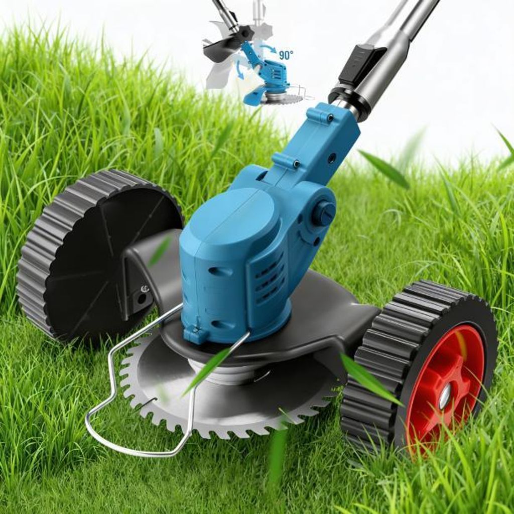 RANGERZ RS-6012 – Πολυεργαλείο Κήπου 6 σε 1 με Κοντάρι έως 2 Μέτρα, 2 Μπαταρίες 48V 6Ah