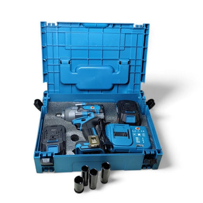 BULLTEK Μπουλονόκλειδο 60V Brushless 1200 N.m με 2 Μπαταρίες 8Ah