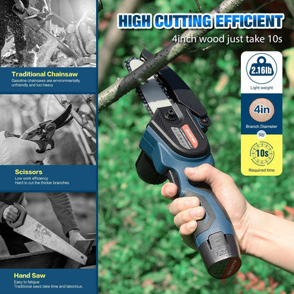 IF TOOLS 4" INCH 2 BATTERIES AND CHARGER