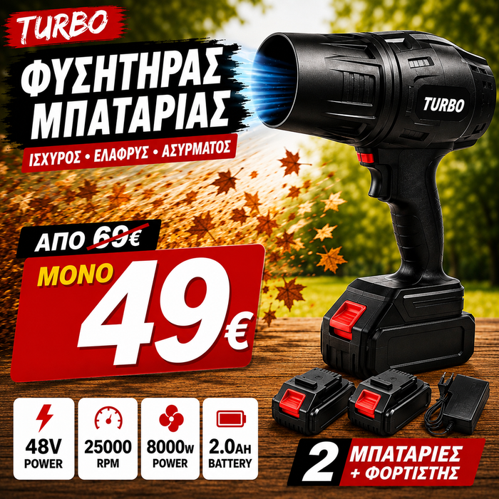 BS TIME ΦΥΣΗΤΗΡΑΣ ΜΕ ΤΟΥΡΜΠΙΝΑ 2 ΜΠΑΤΑΡΙΕΣ ΚΑΙ ΦΟΡΤΙΣΤΗ