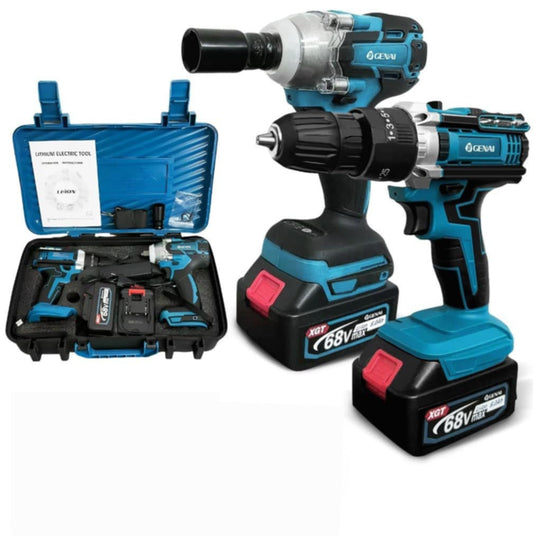 BS TIME 2 PIECES IMPACT DRILL AND IMPACT WRENCH