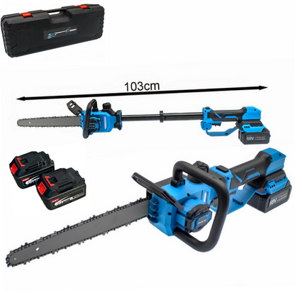 SG TOOLS ΤΗΛΕΣΚΟΠΙΚΟ ΑΛΥΣΟΠΡΙΟΝΟ ΜΕ 3 ΜΠΑΤΑΡΙΕΣ ΦΟΡΤΙΣΤΗ ΒΑΛΙΤΣΑ ΑΠΟΘΗΚΕΥΣΗΣ ΜΕ ΑΥΤΟΜΑΤΗ ΛΙΠΑΝΣΗ