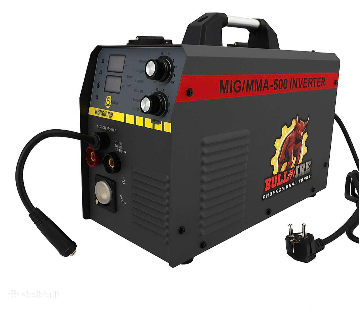 BULLTEK – WELDING PERFORMANCE 500Α MIG / MMA / LIFT TIG 3 ΣΕ 1