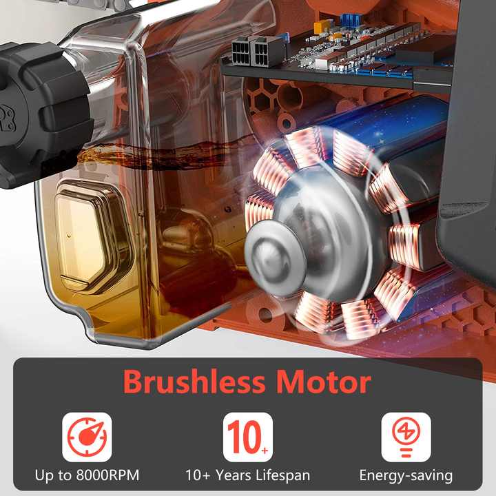 POWFIT 12 INCH 30cm ΔΕΝΤΡΟΚΟΠΤΙΚΟ ΜΠΑΤΑΡΙΑΣ 40 volt