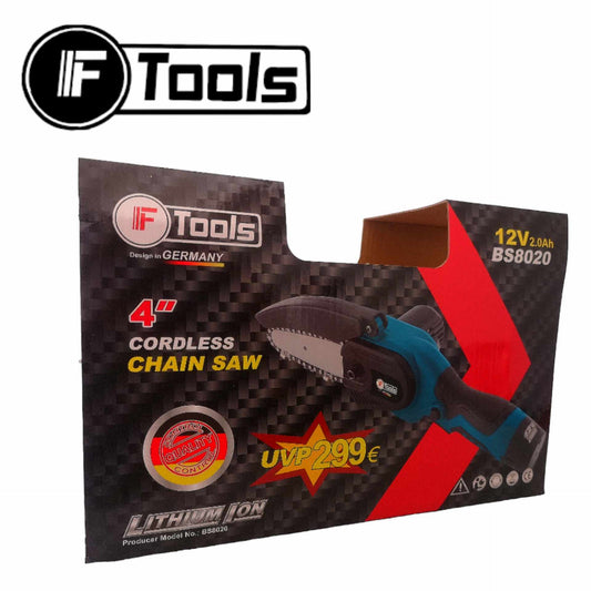 IF TOOLS 4" INCH 2 BATTERIES AND CHARGER