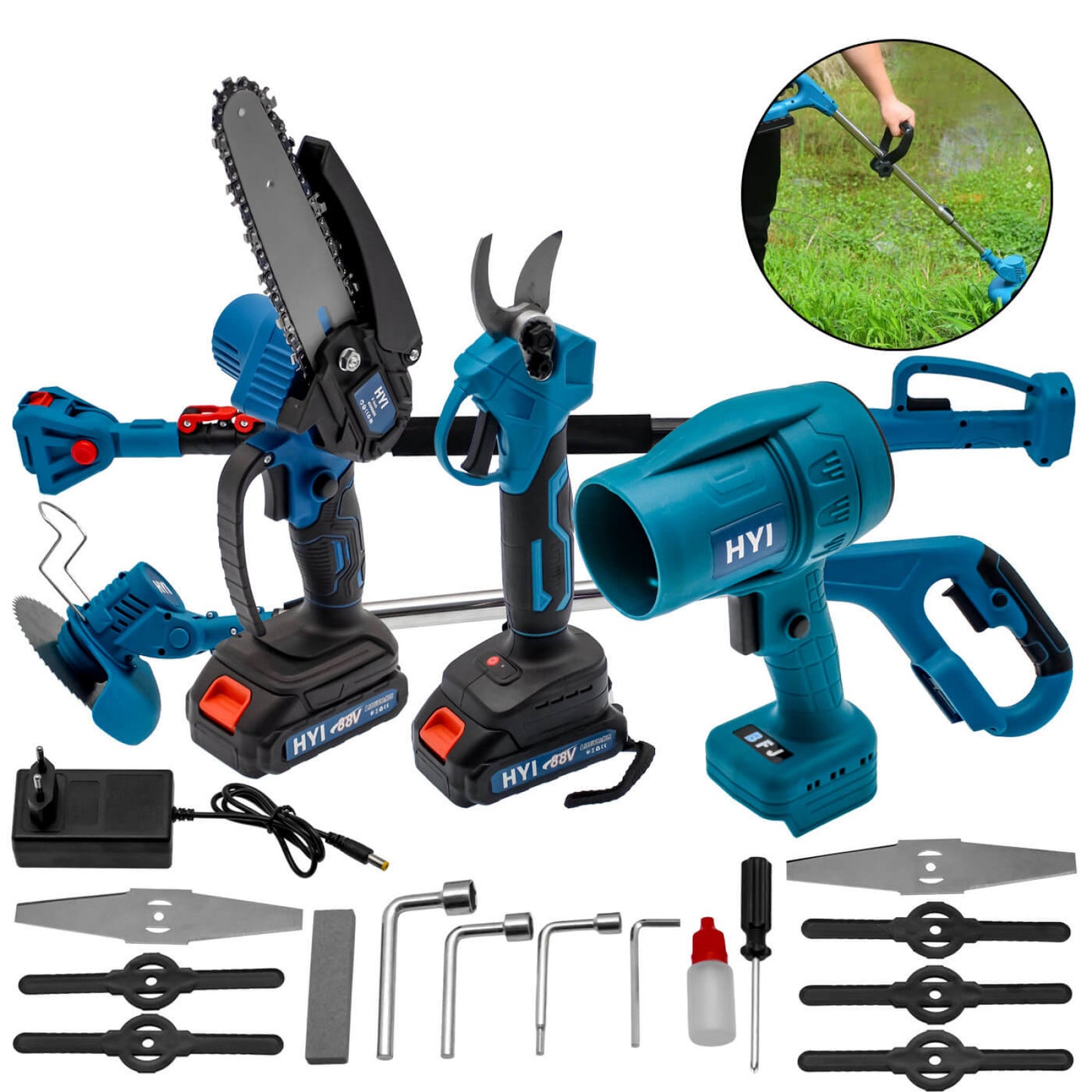 COLING TOOLS 5 ΕΡΓΑΛΕΙΑ ΜΑΖΙ 3 ΜΠΑΤΑΡΙΕΣ ΚΑΙ ΦΟΡΤΙΣΤΗΣ