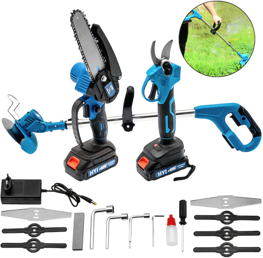 COOLING TOOLS 3 ΕΡΓΑΛΕΙΑ ΜΕ 2 ΜΠΑΤΑΡΙΕΣ ΣΕ 1 ΤΙΜΗ ΧΟΡΤΟΚΟΠΤΙΚΟ ΨΑΛΙΔΗ ΑΛΥΣΟΠΡΙΟΝΟ ΦΟΡΤΙΣΤΗΣ